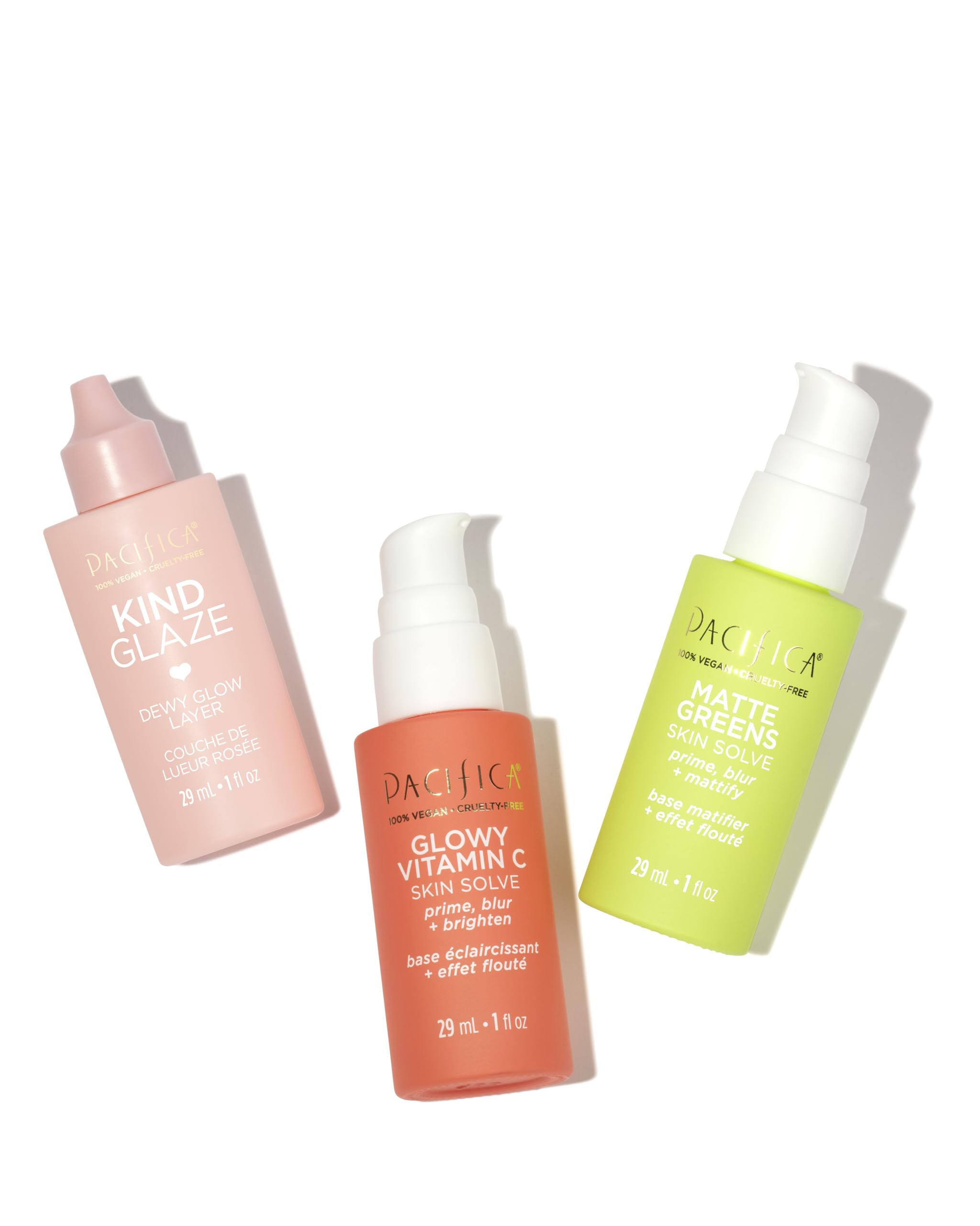 Pacifica Glowy Vitamin C Skin Solve Primer – Brightening Vitamin C Primer with Kakadu Plum & Squalane | Vegan & Cruelty-Free