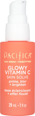 Pacifica Glowy Vitamin C Skin Solve Primer – Brightening Vitamin C Primer with Kakadu Plum & Squalane | Vegan & Cruelty-Free