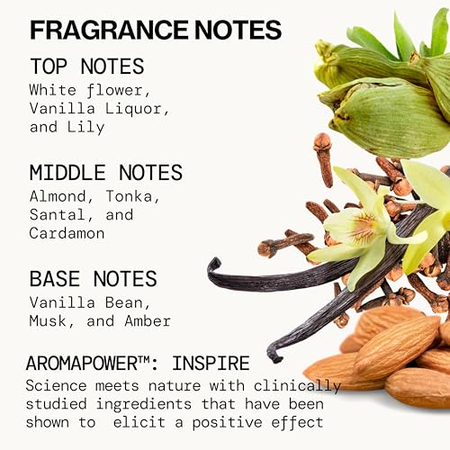 Pacifica Silver Moon Vanilla Almond Spice Perfume – Vegan, Cruelty-Free Eau de Parfum, 2 fl oz