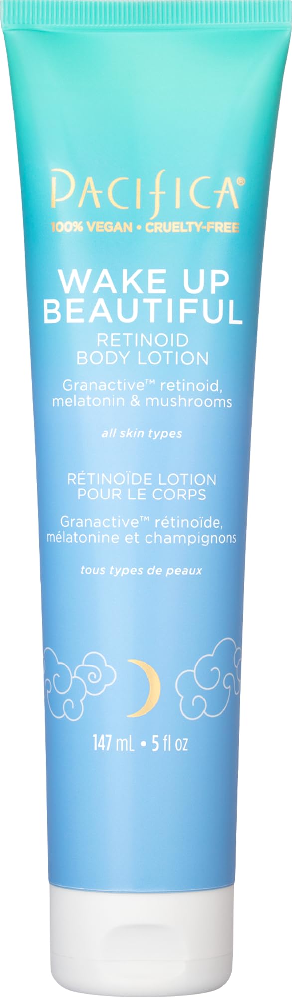 Pacifica Wake Up Beautiful Retinoid Body Lotion – Hydration, Elasticity & Gentle Overnight Renewal