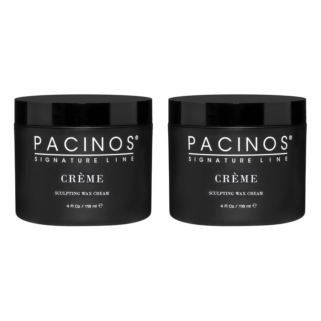 Pacinos Creme Hair Sculpting Wax Cream – Water-Soluble, Medium Shine Hold