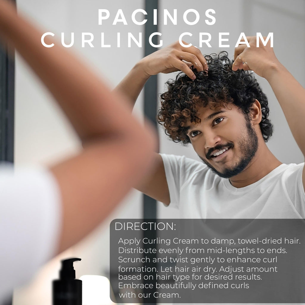 Pacinos Curling Cream - All Day Curl Definition with Gentle Formula