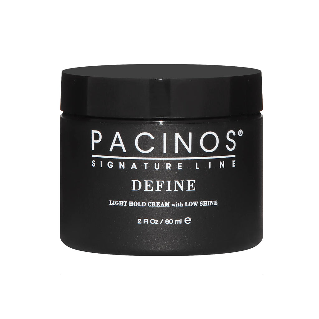 Pacinos Define Signature Light Hold Hair Cream - Water-Soluble Styling Cream (2 oz)