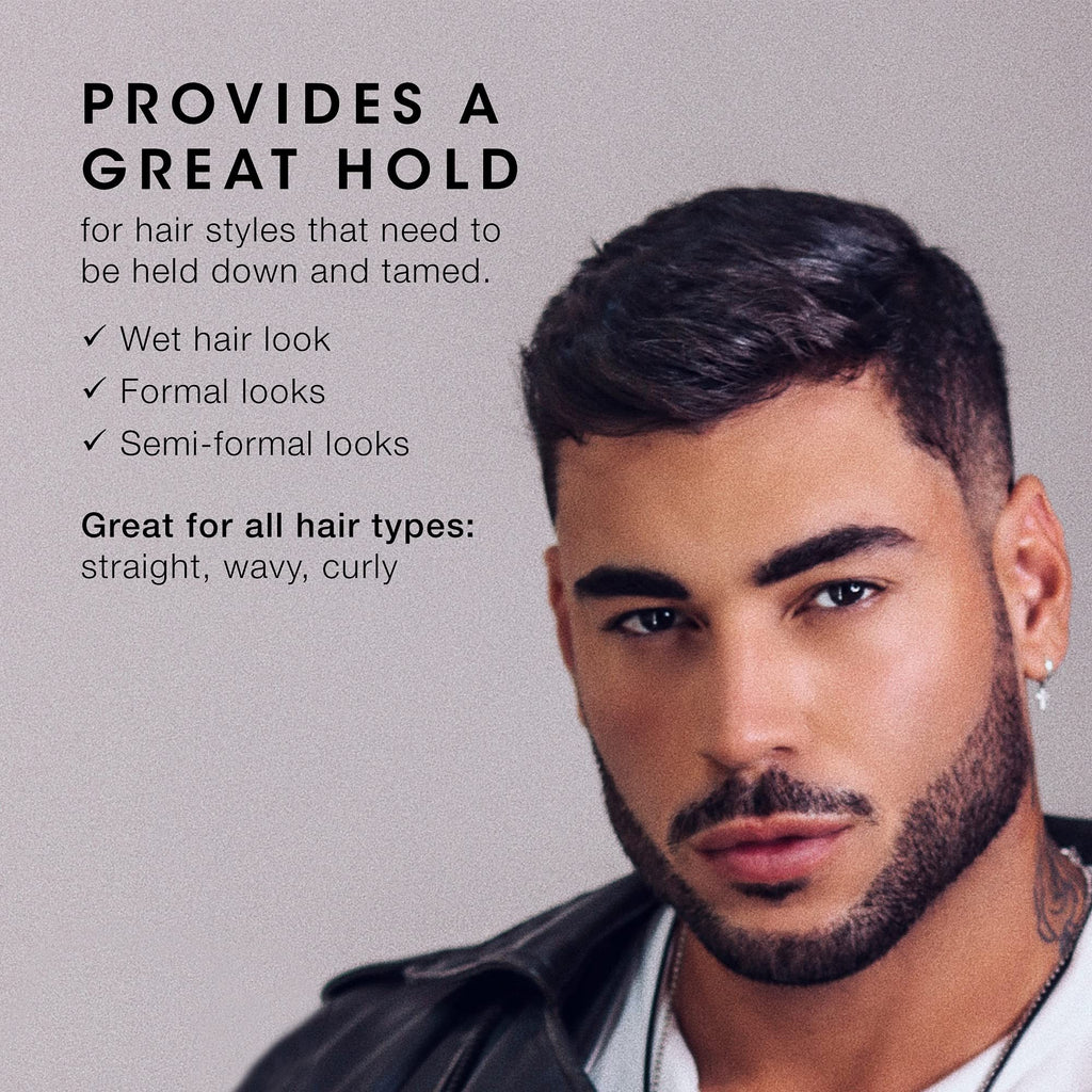 Pacinos Sleek Extra Hold Pomade with Shine | Long-Lasting Definition for All Hair Types | 2 oz