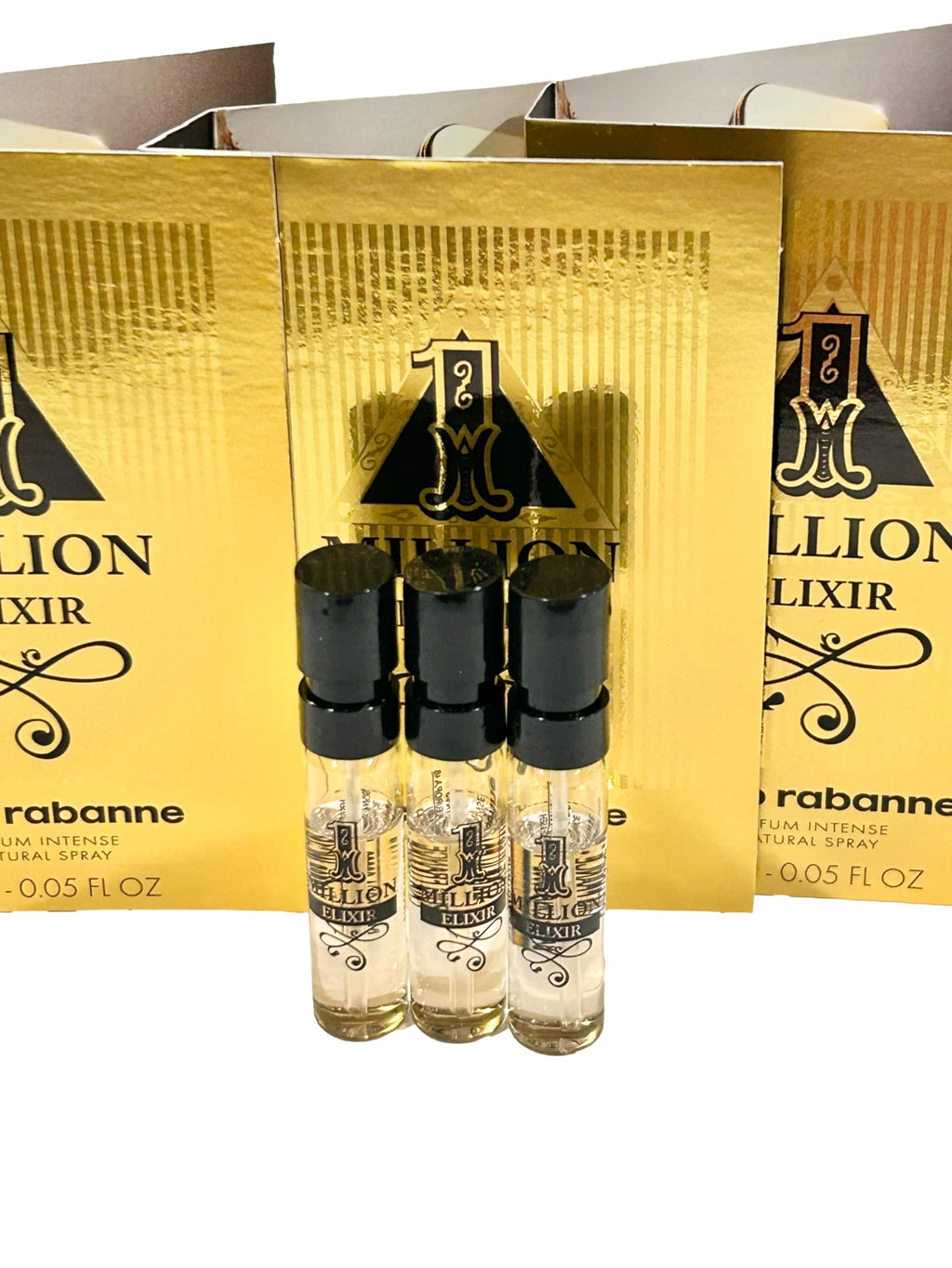Paco Rabanne 1 Million Elixir Intense for Men – 3 x 1.5ml Travel Vials