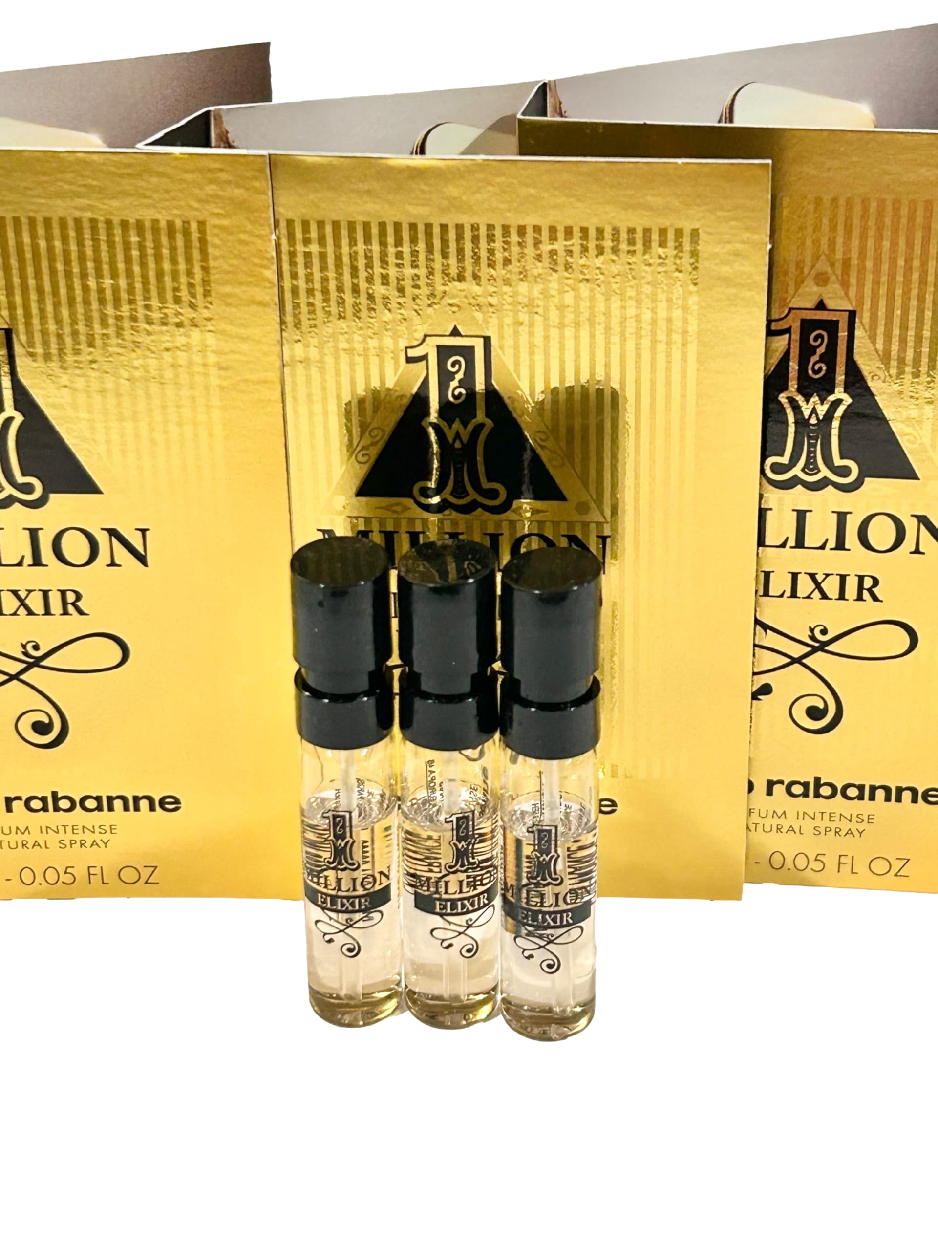Paco Rabanne 1 Million Elixir Intense for Men – 3 x 1.5ml Travel Vials