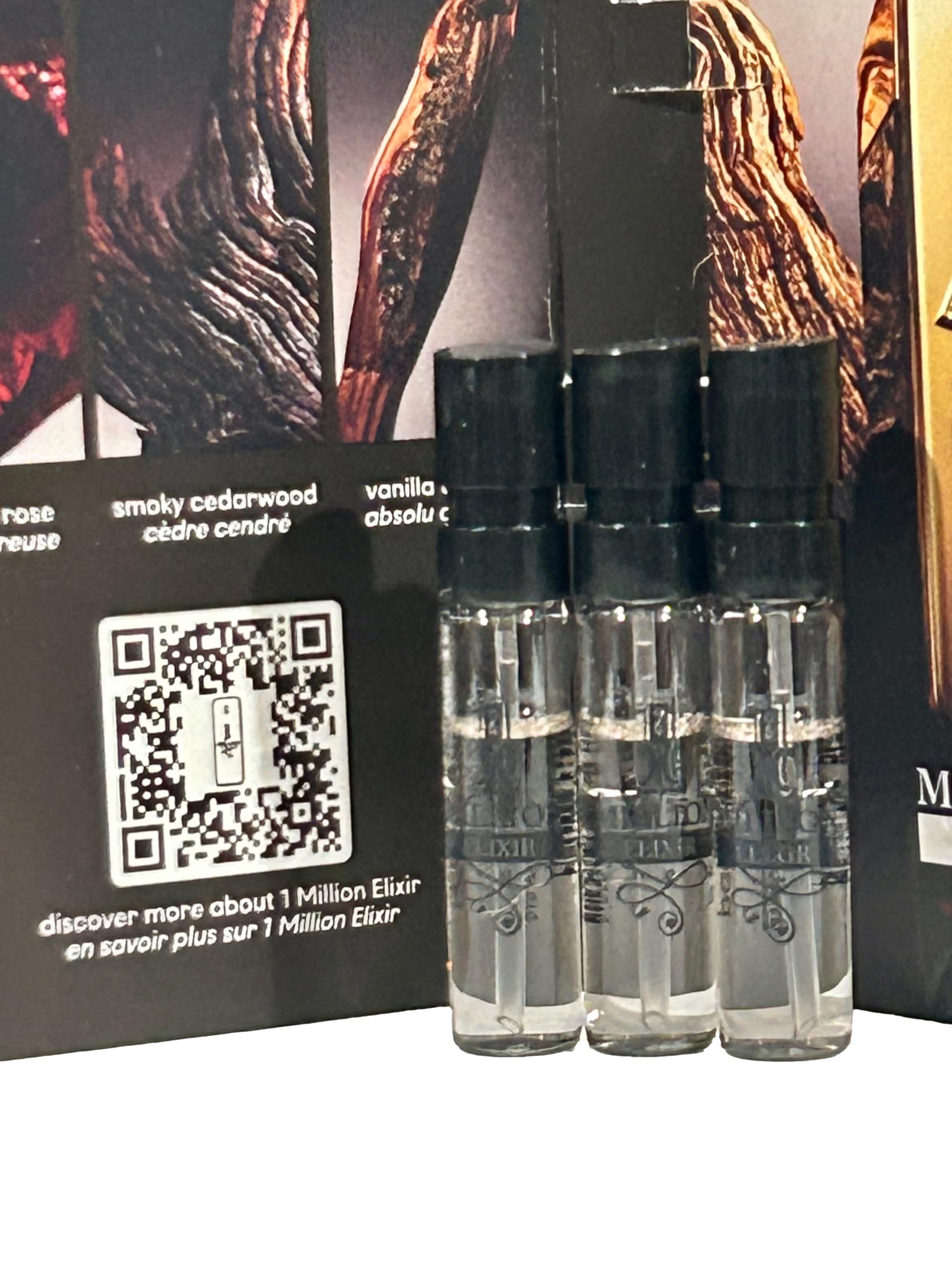 Paco Rabanne 1 Million Elixir Intense for Men – 3 x 1.5ml Travel Vials