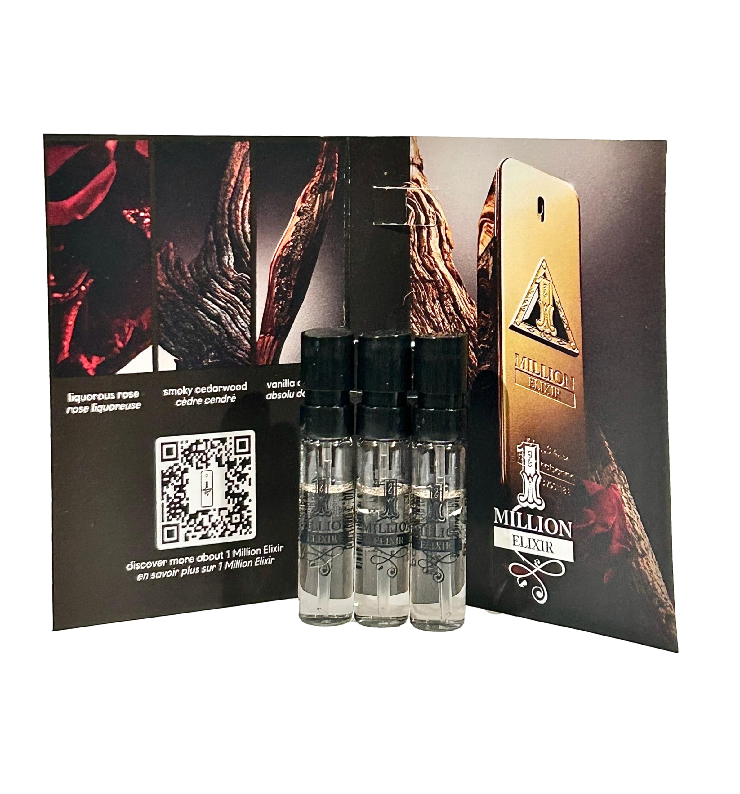 Paco Rabanne 1 Million Elixir Intense for Men – 3 x 1.5ml Travel Vials