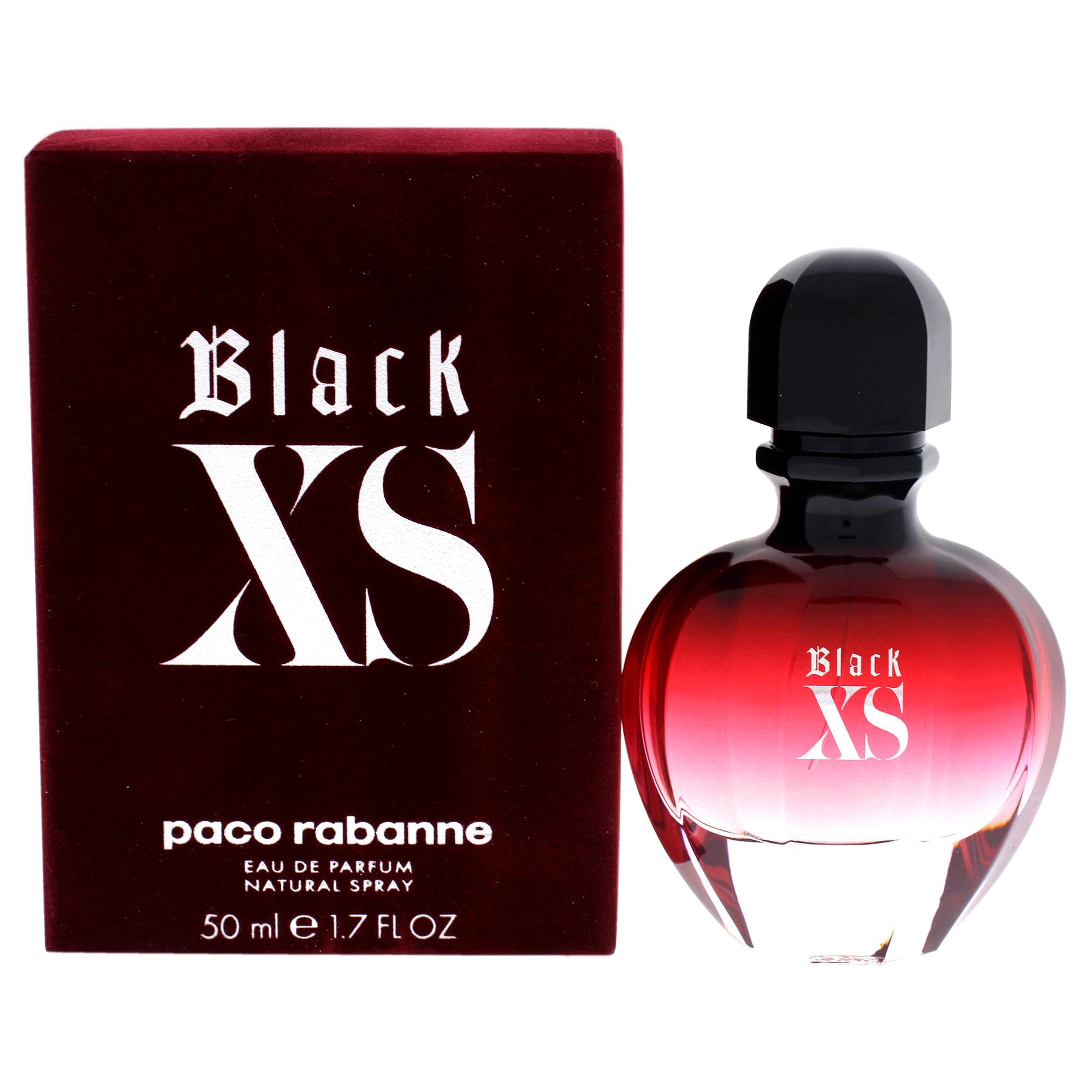 Paco Rabanne Black XS Women – Floral Woody Musk EDP Spray 1.7 oz