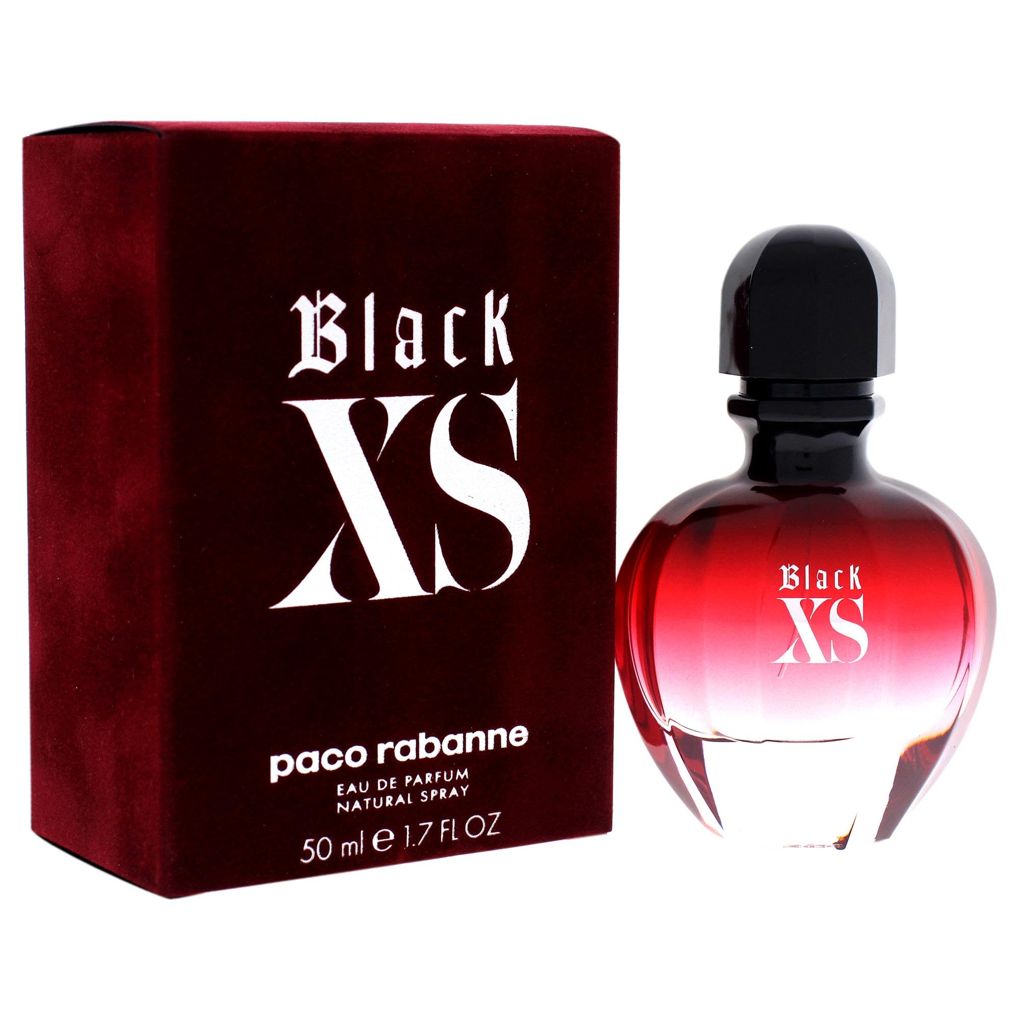 Paco Rabanne Black XS Women – Floral Woody Musk EDP Spray 1.7 oz