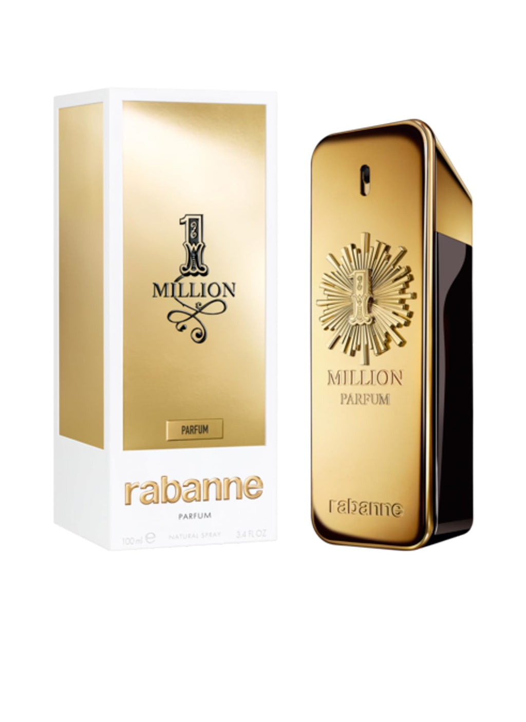Paco Rabanne 1 Million EDT Spray 3.4 oz – Bold, Irresistible Masculine Fragrance