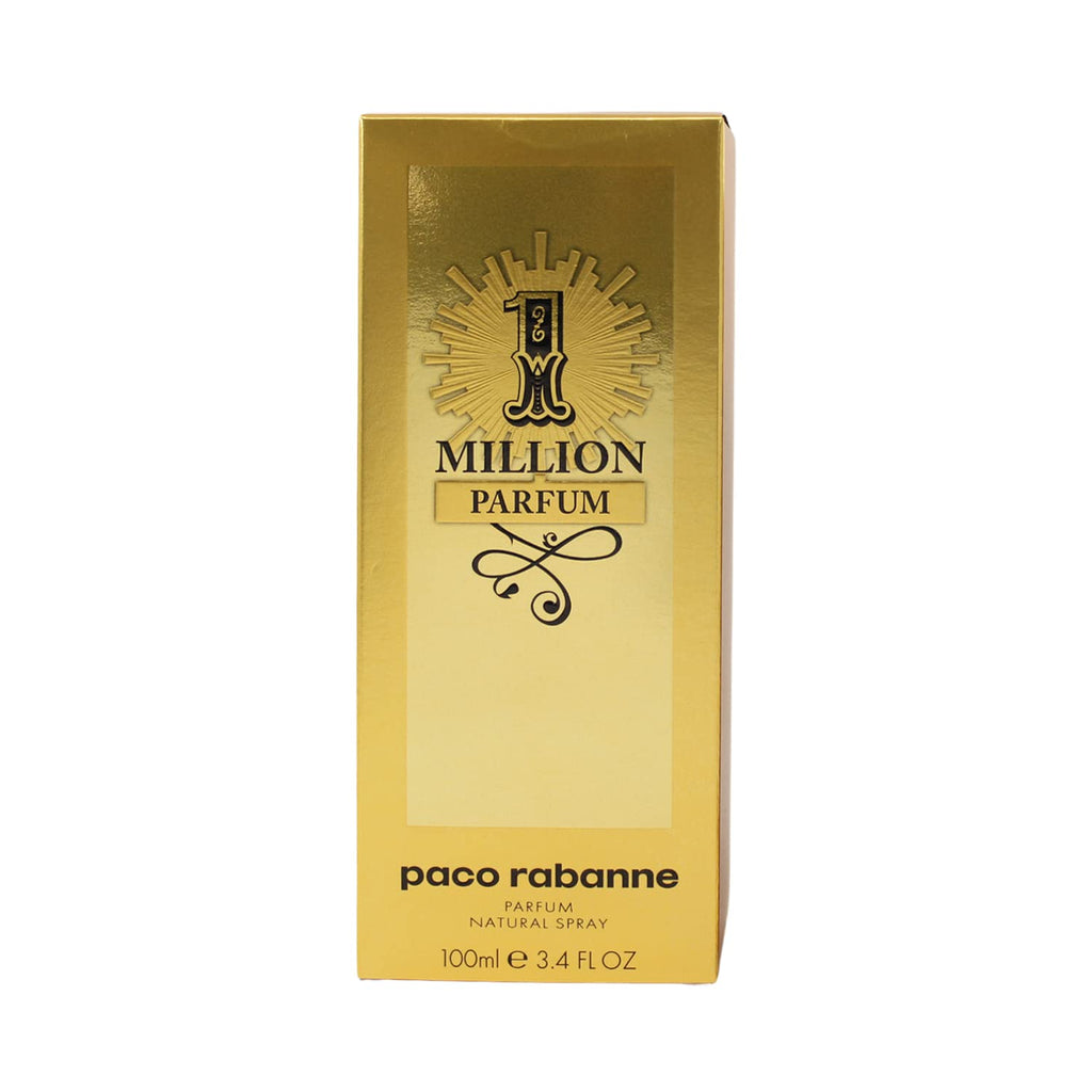 Paco Rabanne One Million Parfum Natural Spray for Men – 3.4 oz