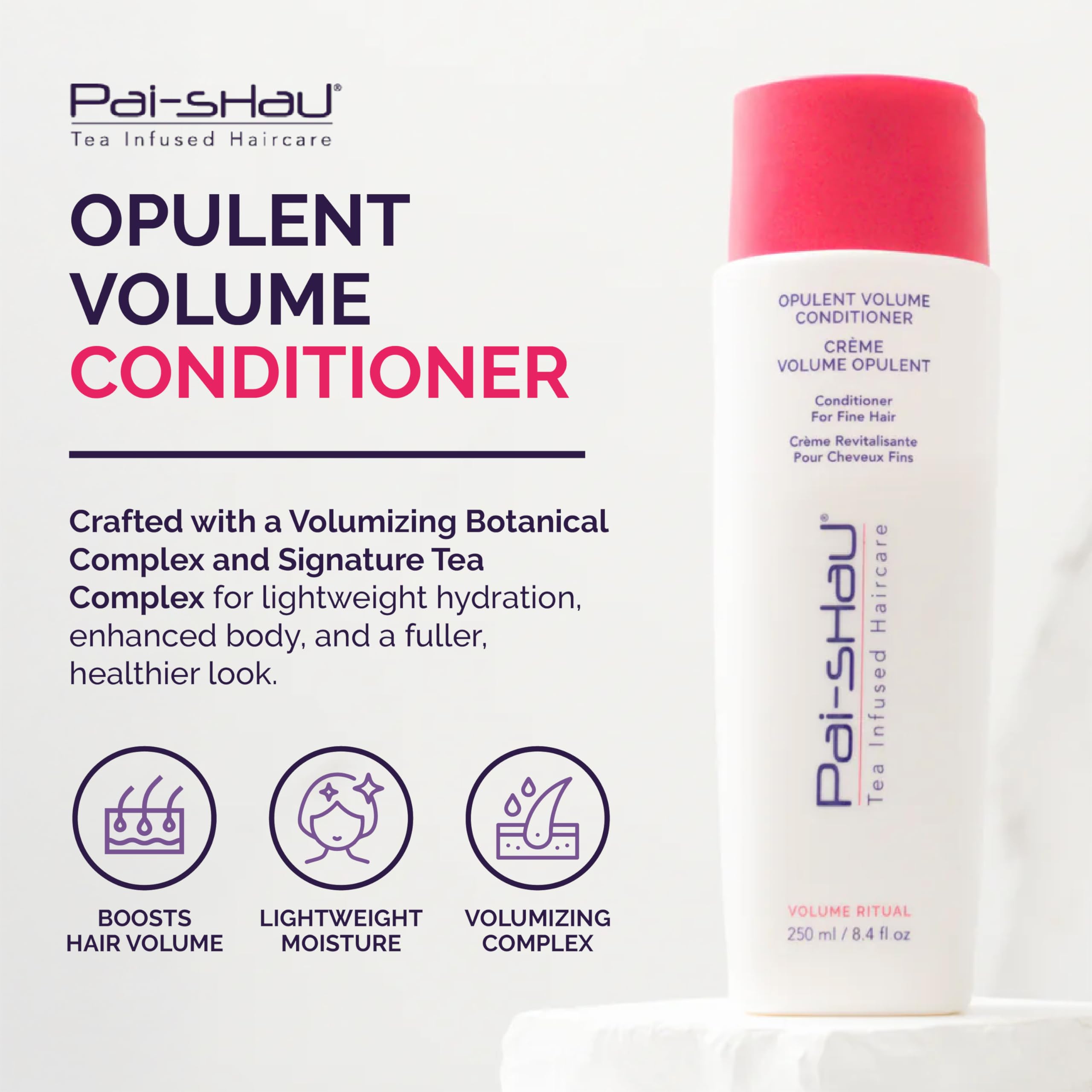 Pai-Shau Opulent Volume Conditioner – Volumizing for Fine Hair