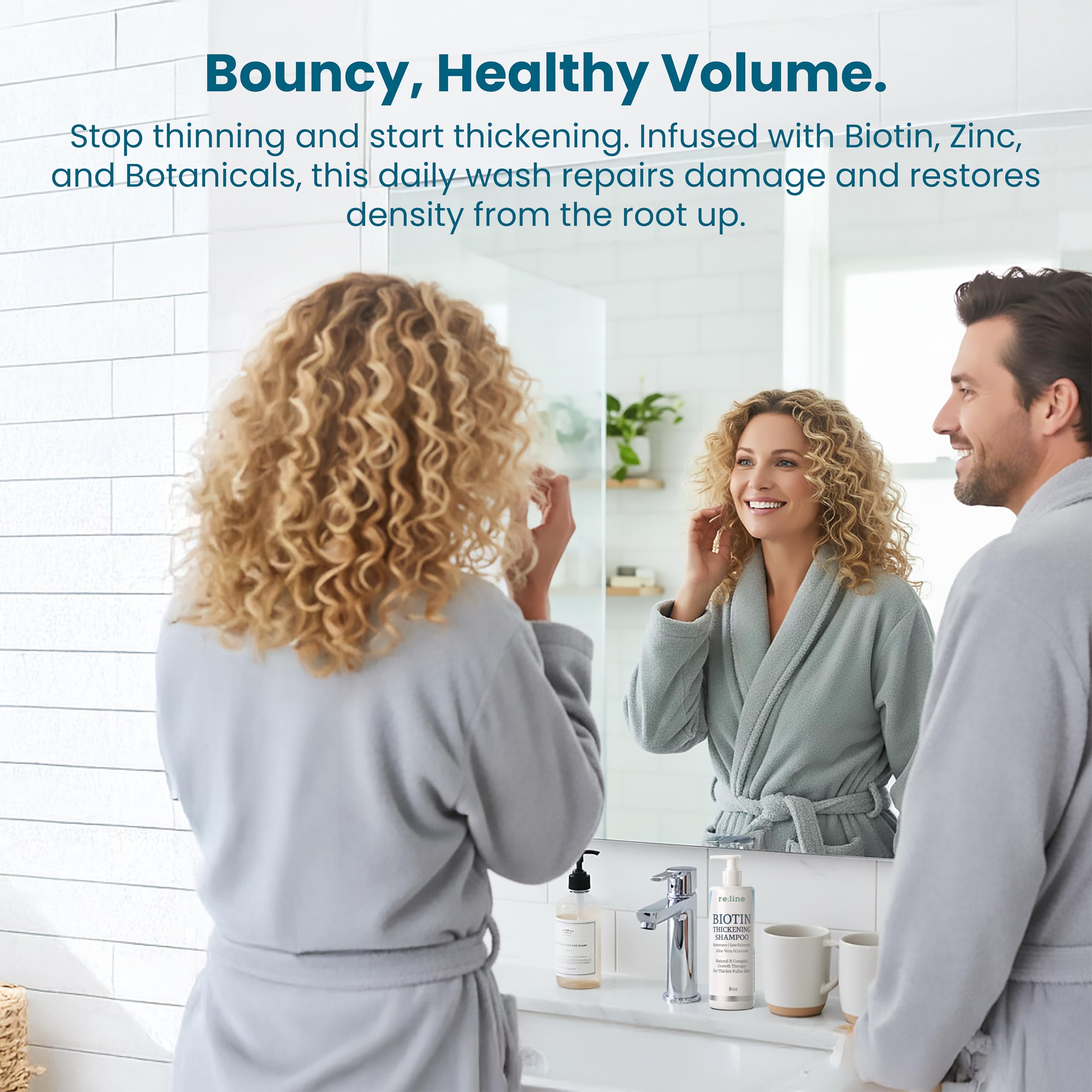Paisle Botanics Biotin Thickening Shampoo – Natural Volume for Fine or Thinning Hair