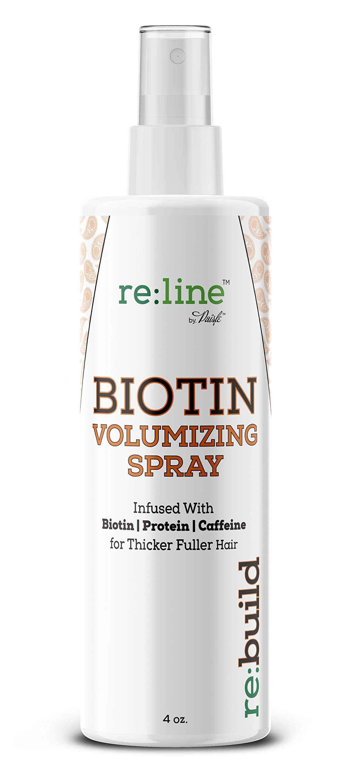Paisle Botanics Biotin Volumizing Spray – Thickens Fine Hair (Men & Women)