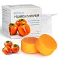 PALFICAB 120G Round Persimmon Soap – Natural Odor Control for Women & Men (2 Bars)