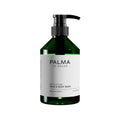 Palma de Salus Exfoliating Hand & Body Wash – Organic Bergamot Neroli, Avocado Oil Hydration | 17 fl oz