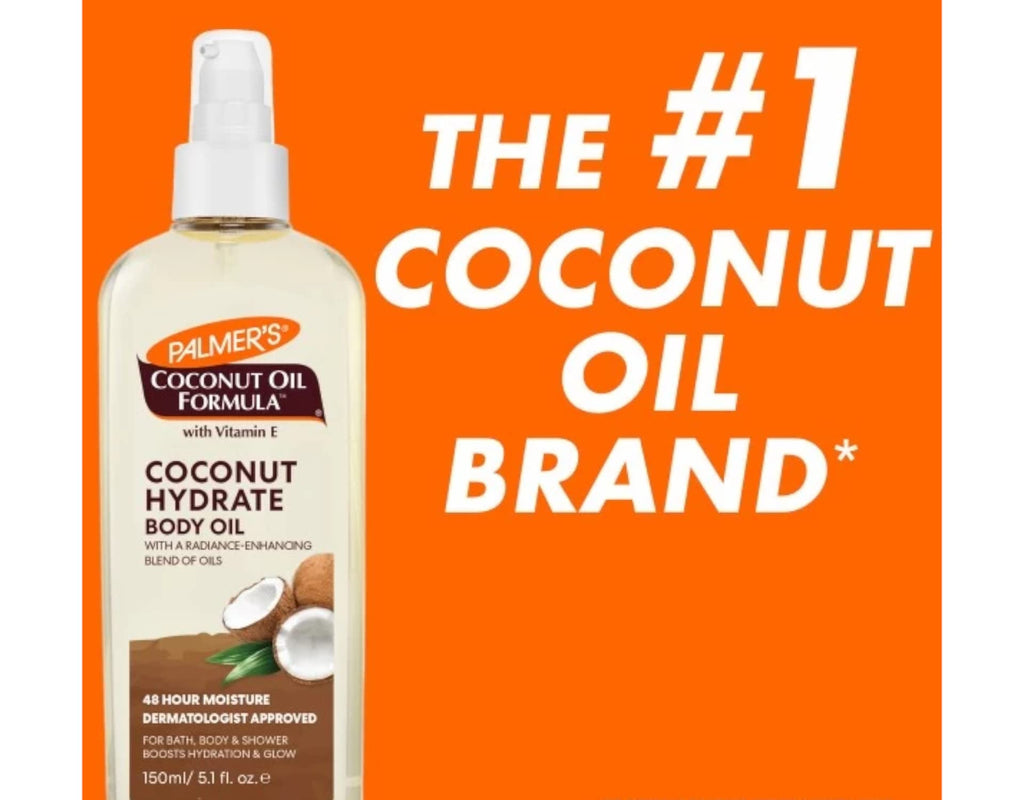 Palmer's Coconut Oil Formula Body Oil 5.1 oz – 2 Pack