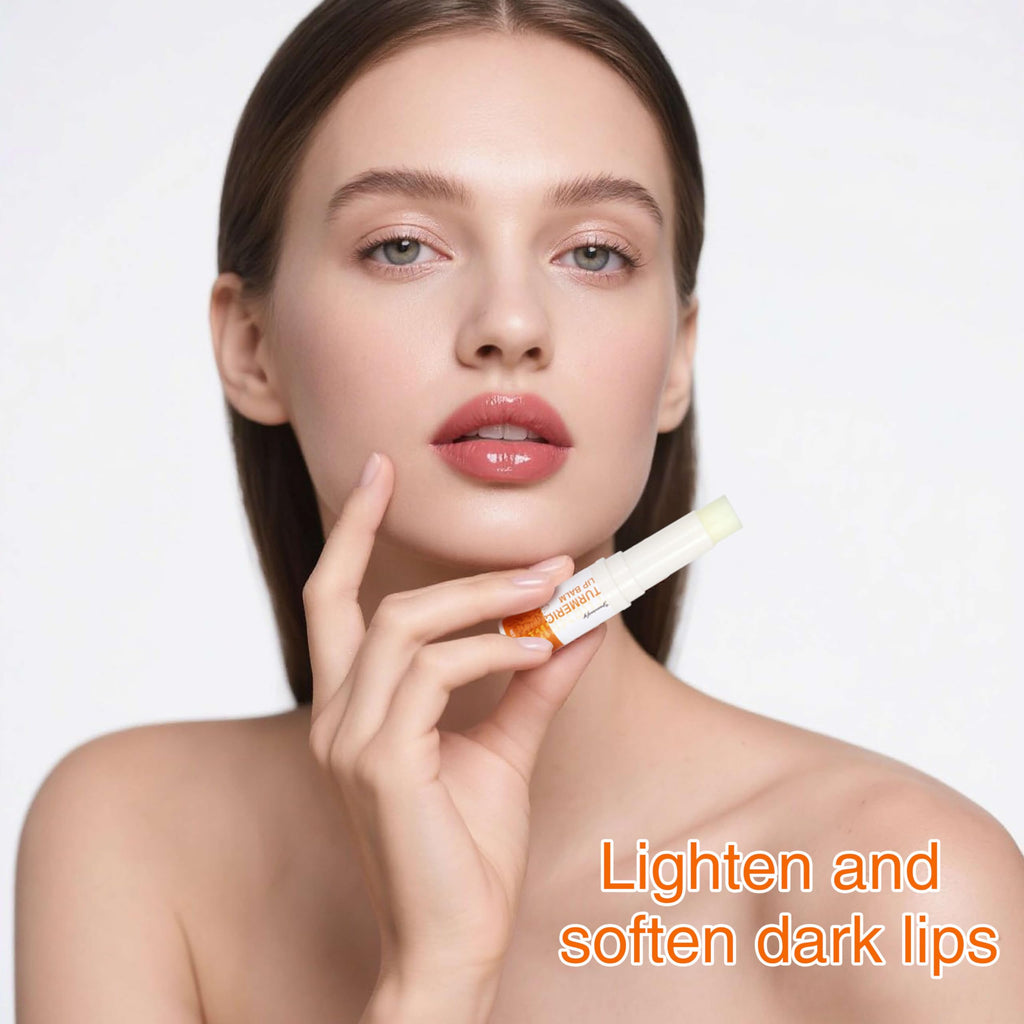 Paminify Turmeric Lip Balm for Smokers – Brightening, Long-Lasting Moisture, 2 PCS