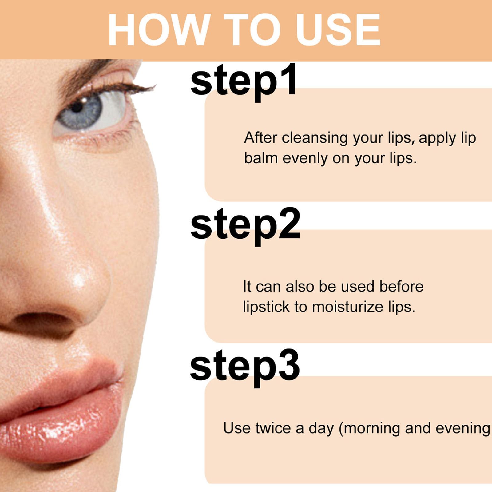 Paminify Turmeric Lip Balm for Smokers – Brightening, Long-Lasting Moisture, 2 PCS