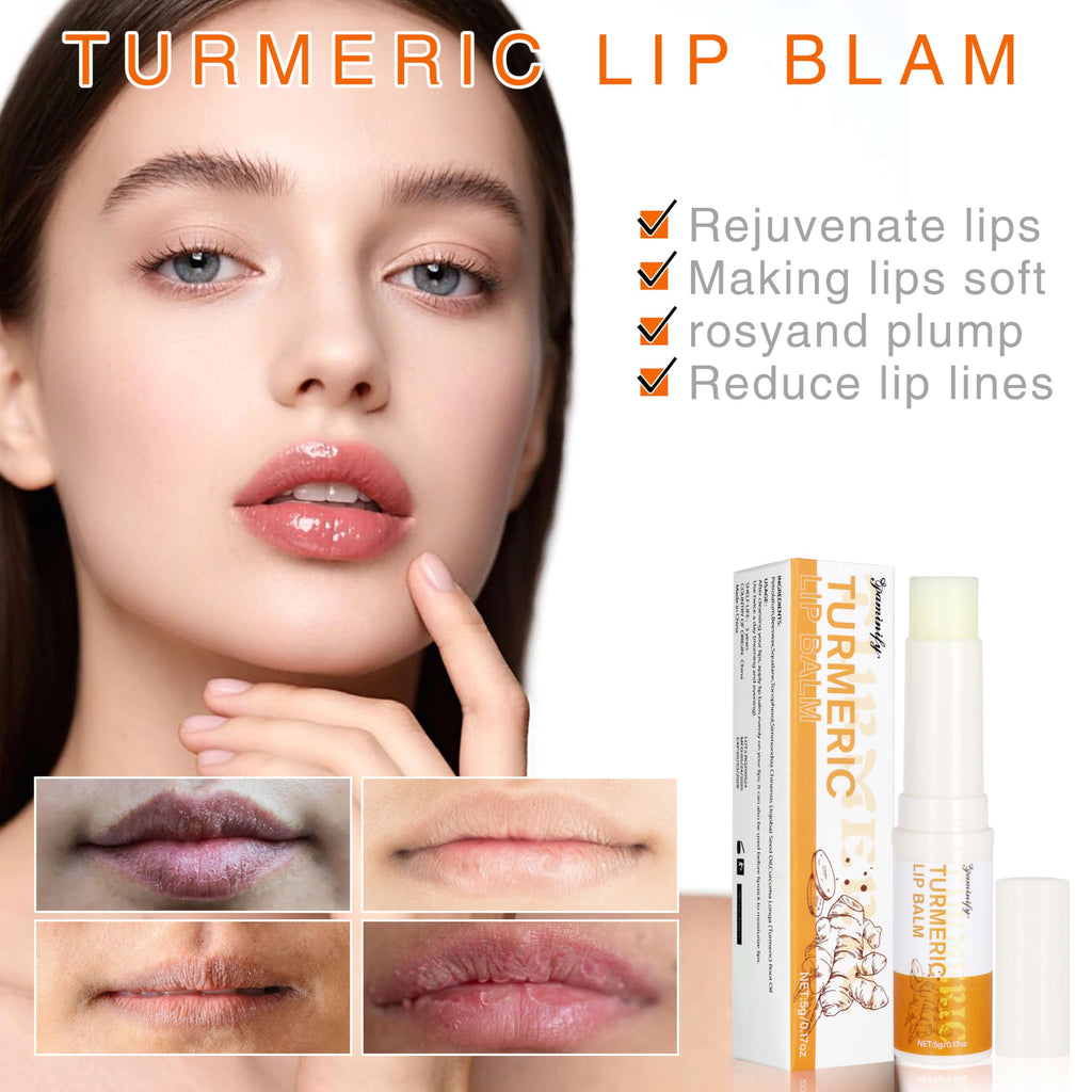 Paminify Turmeric Lip Balm for Smokers – Brightening, Long-Lasting Moisture, 2 PCS