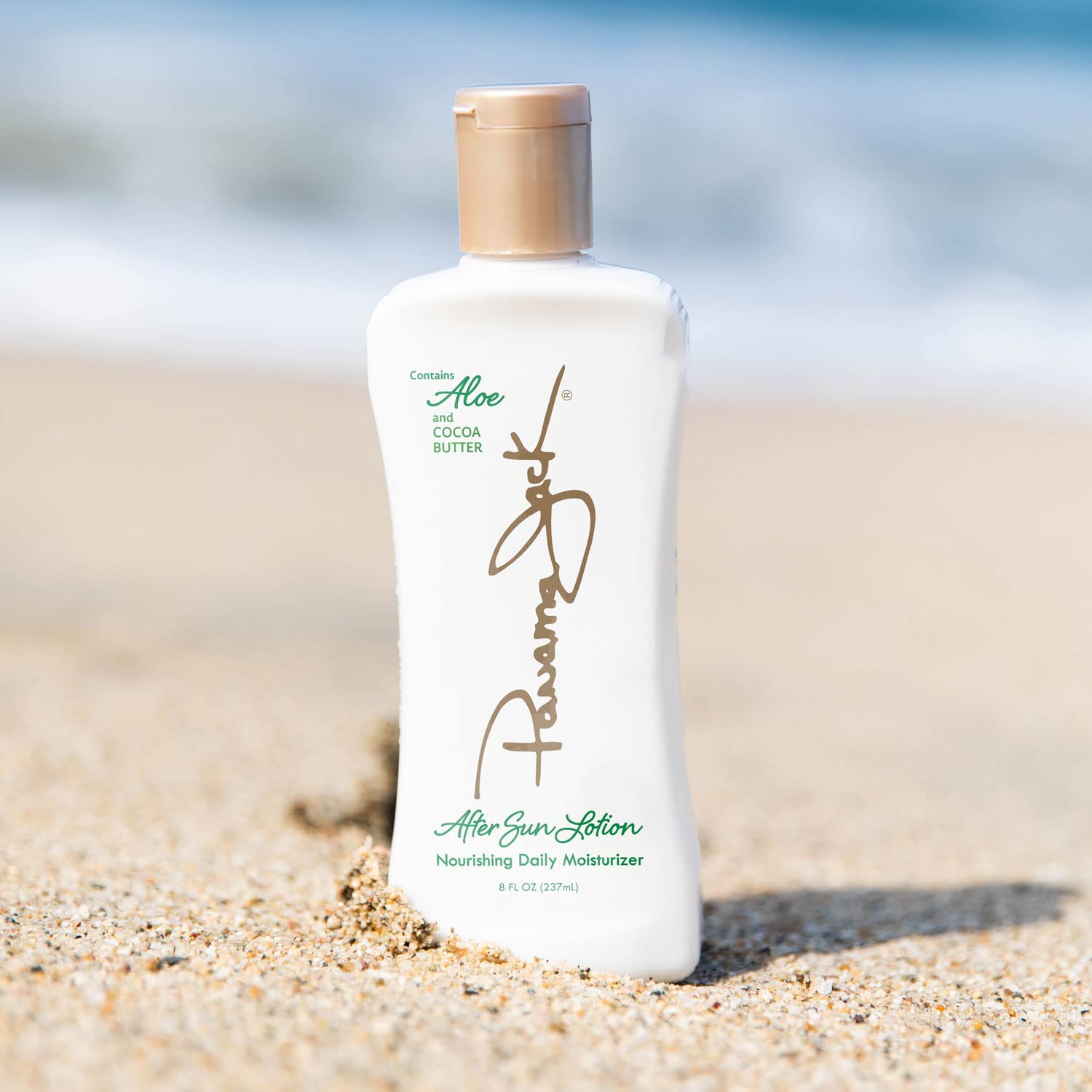 Panama Jack Aloe Moisturizer Lotion – After Sun Daily Skincare with Aloe, Cocoa Butter, Olive & Hemp Seed Oils, Vitamin E (8 oz, Pack of 12)