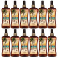 Panama Jack Amplifier Suntan Oil 0 SPF • Light Exotic Oils, Tropical Fragrance • Pack of 12 (8 oz each)