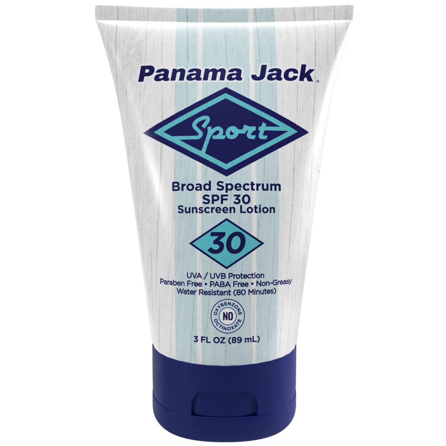 Panama Jack Sport Sunscreen Lotion SPF 30 – Non-Greasy Broad Spectrum, Reef Friendly, 3 oz (Pack of 6)