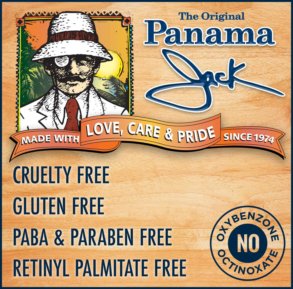 Panama Jack Sunscreen Tanning Lotion SPF 4 – Cruelty Free, Antioxidant Moisturizing (6 oz) Pack of 6