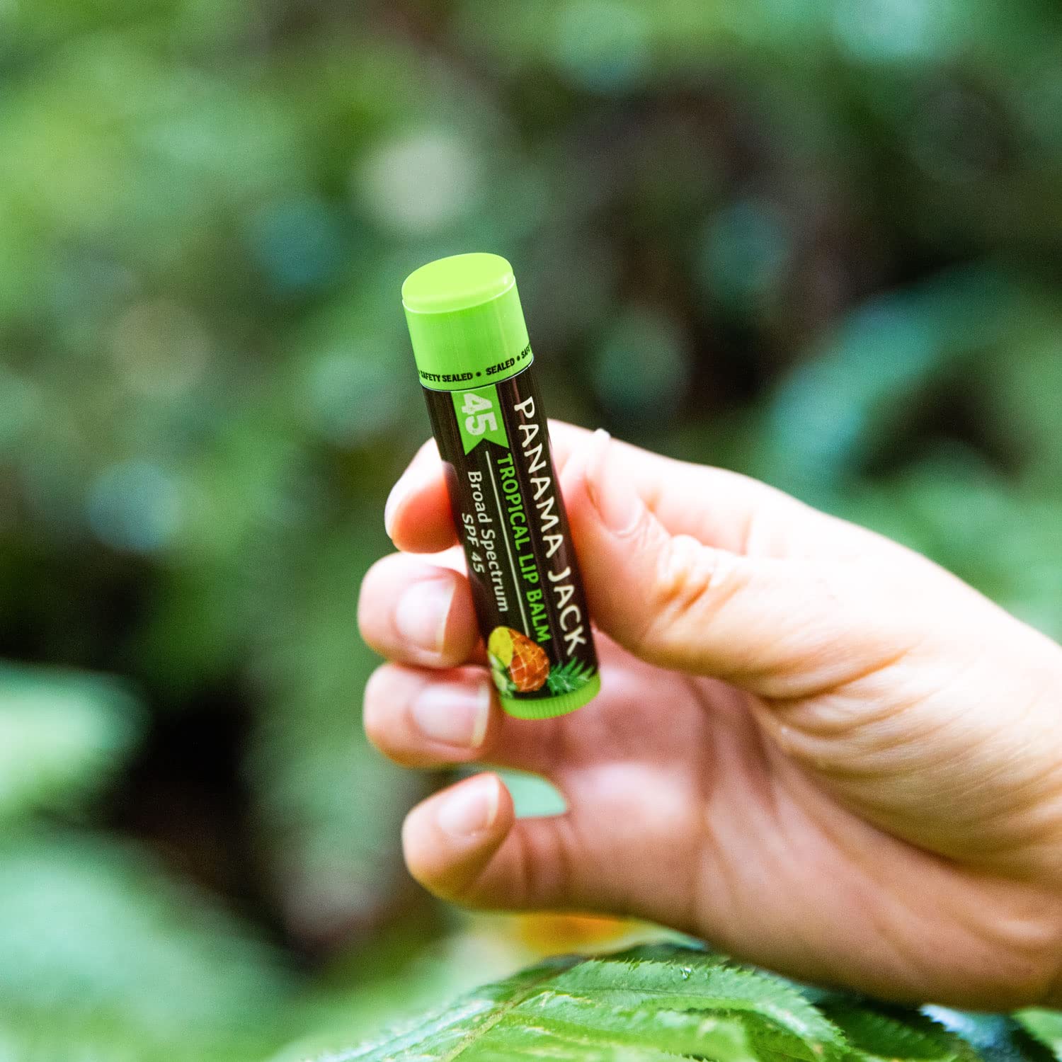 Panama Jack Sunscreen Lip Balm SPF 45 — Broad Spectrum Lip Protection (12-Pack)