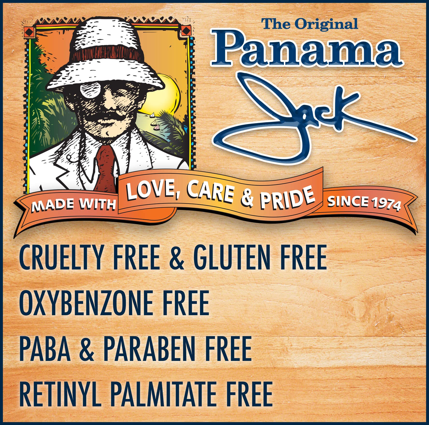 Panama Jack Sunscreen Lip Balm SPF 45 – Broad Spectrum Lip Protection, Vanilla, 12-Pack