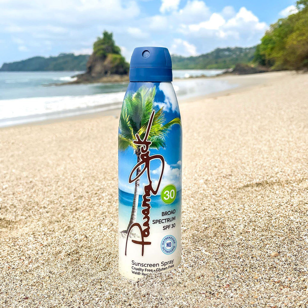 Panama Jack Continuous Spray Sunscreen SPF 30 – Broad Spectrum & Water-Resistant