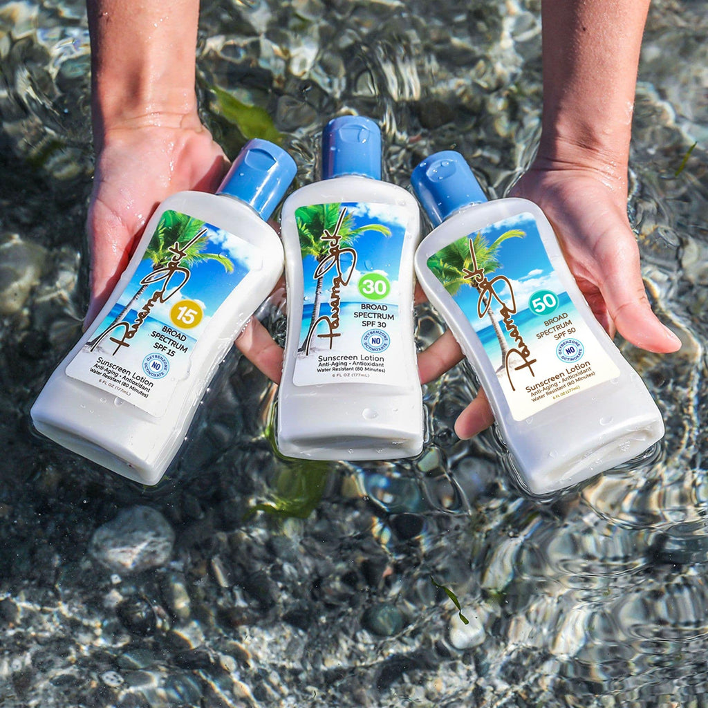 Panama Jack Sunscreen Suntan Lotion SPF 50 – Broad Spectrum UVA/UVB, Pack of 6 x 6 fl oz, Cruelty-Free