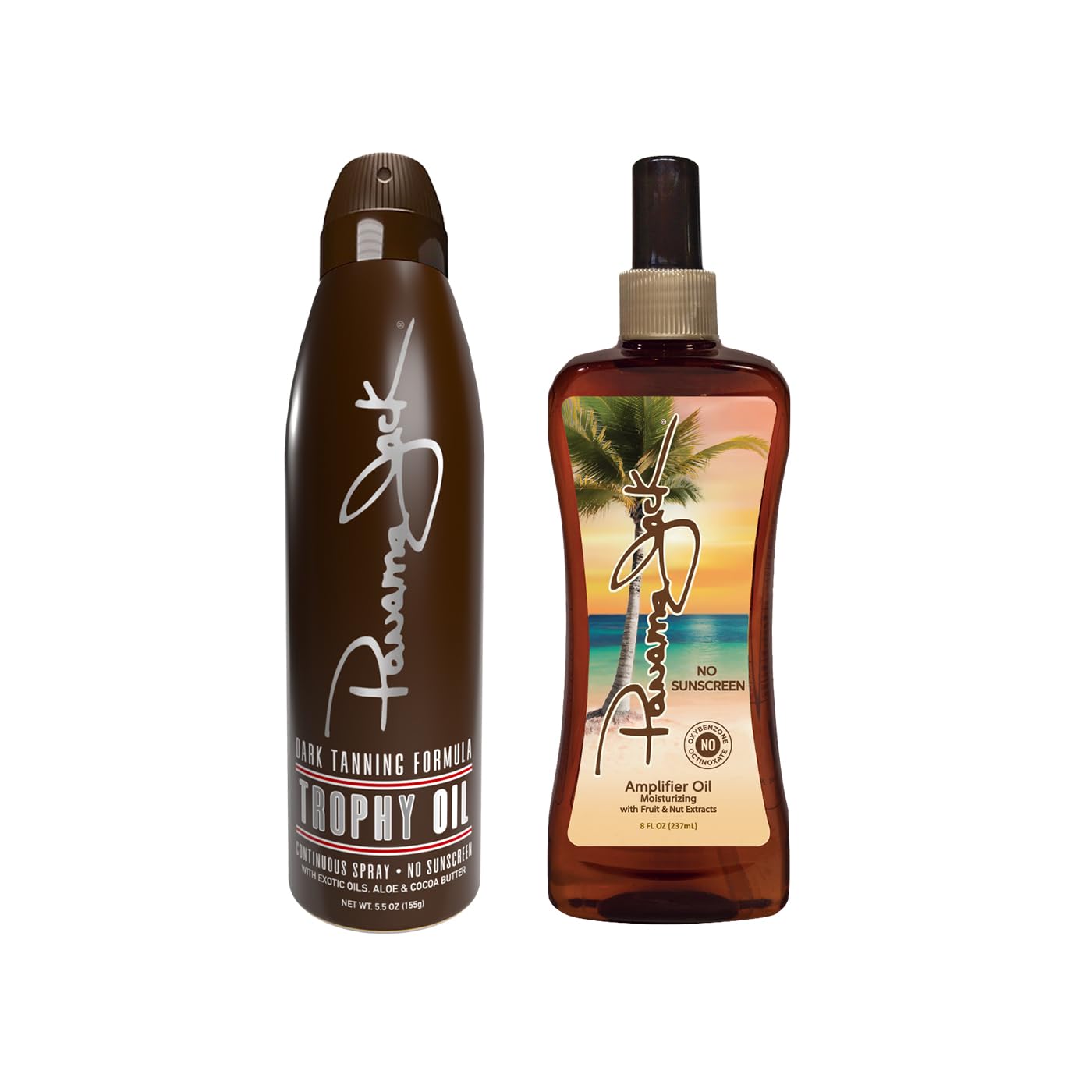 Panama Jack Trailblazer Set: Amplifier & Trophy Tanning Oils (SPF 0)