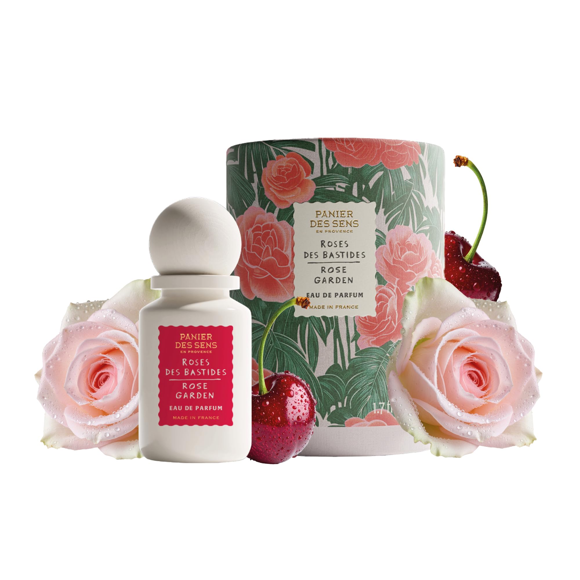 Panier des Sens Rose Garden Perfume – Floral Rose EDP Crafted in Grasse