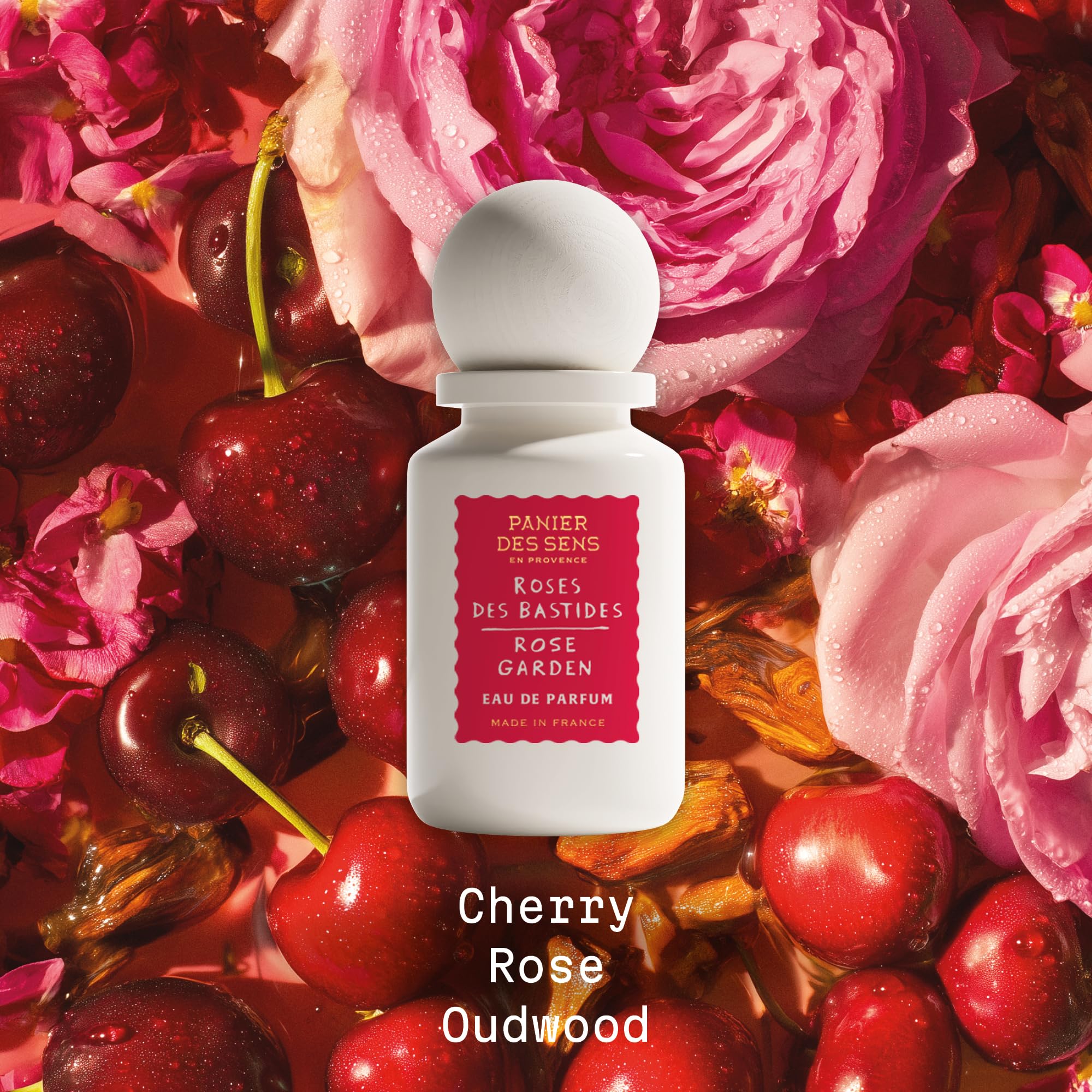 Panier des Sens Rose Garden Perfume – Floral Rose EDP Crafted in Grasse
