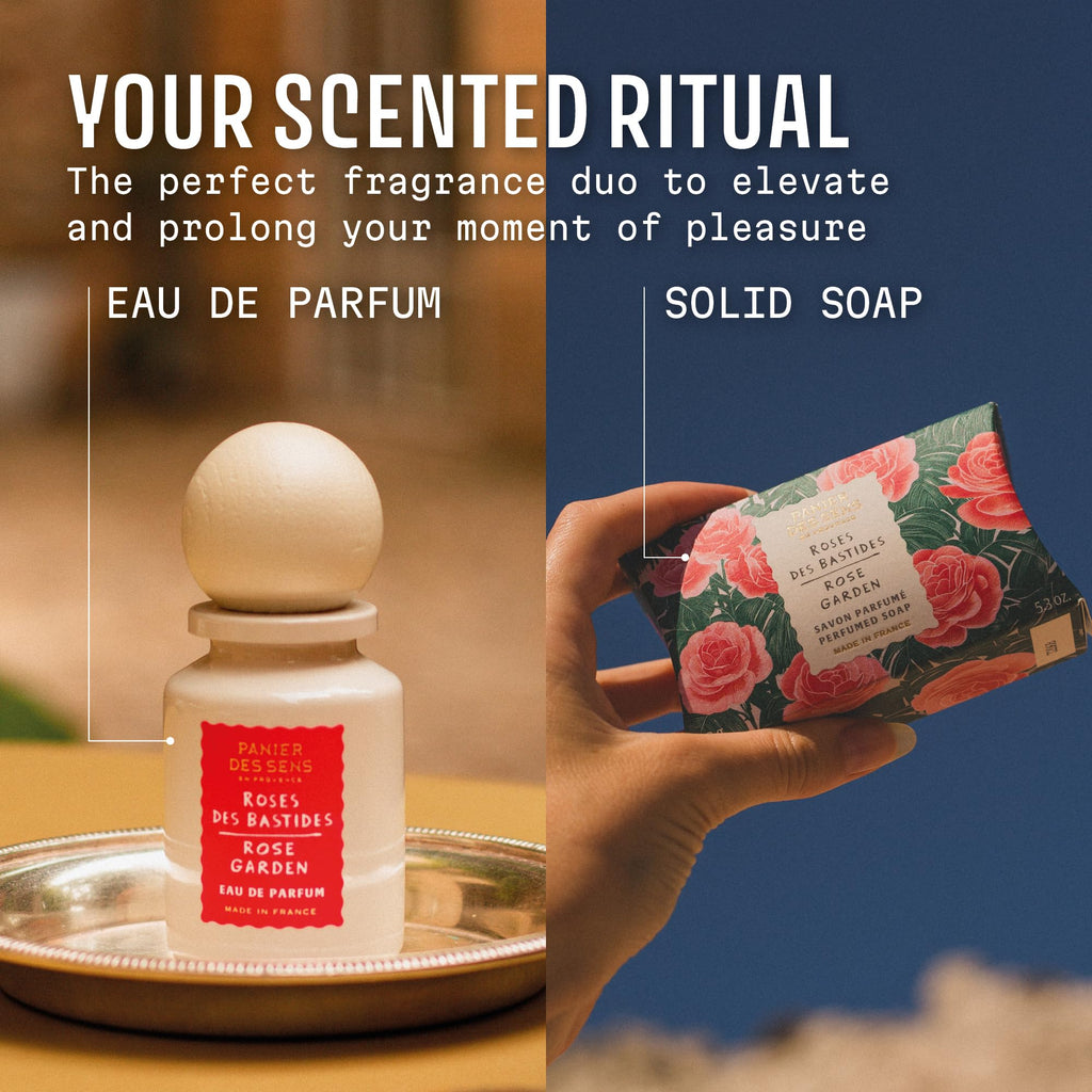 Panier des Sens Rose Garden Perfume – Floral Rose EDP Crafted in Grasse