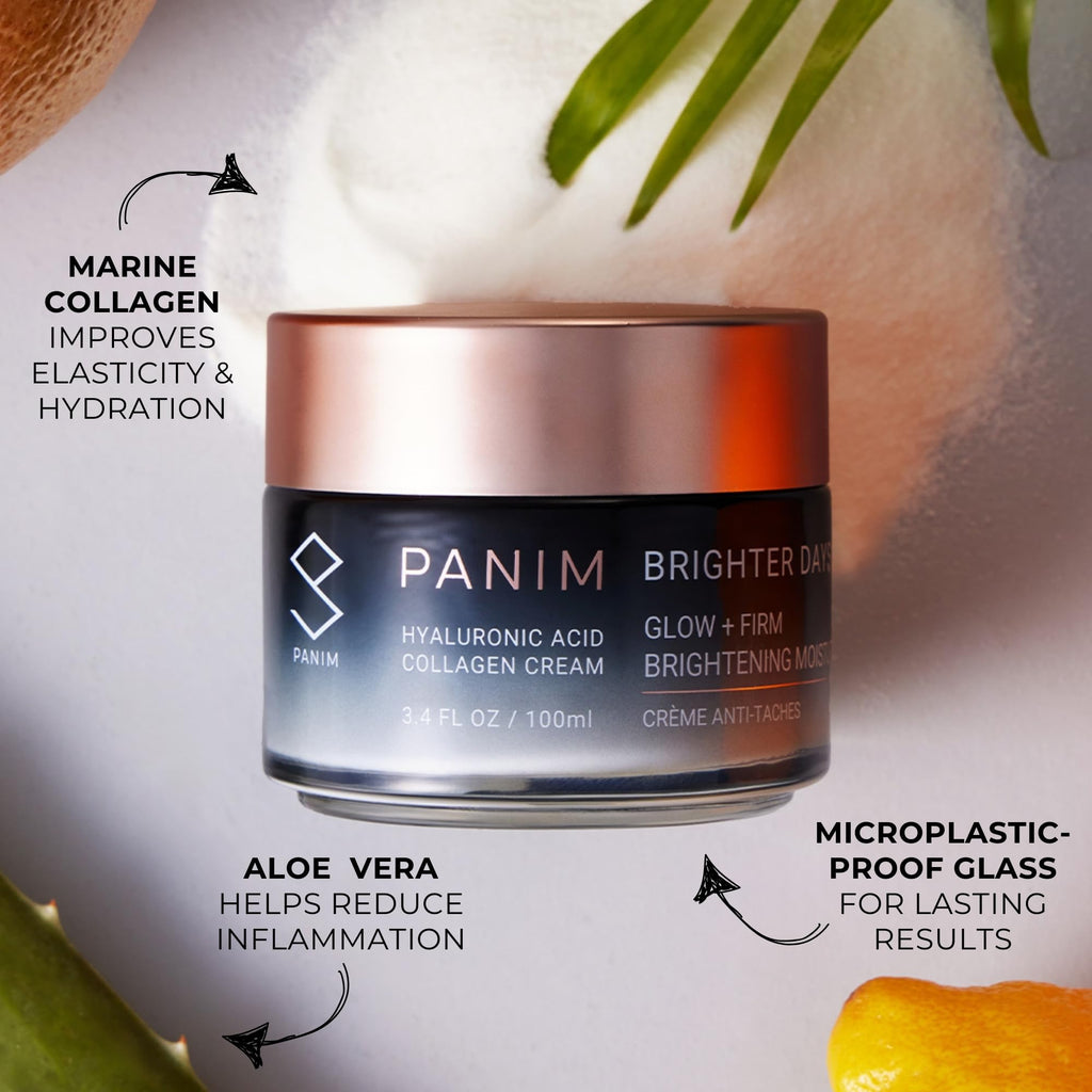 PANIM Marine Collagen Cream for Face – Hyaluronic Acid, Niacinamide, Brightening & Firming