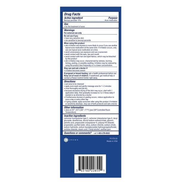 PanOxyl Foaming Acne Wash Maximum Strength 5.5 oz Pack of 3 – 09855