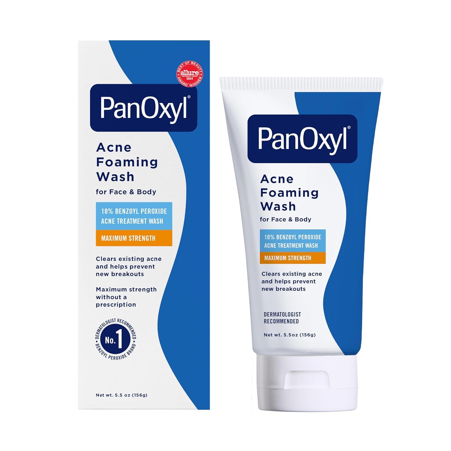 PanOxyl Foaming Acne Wash Maximum Strength 5.5 oz (Pack of 6)