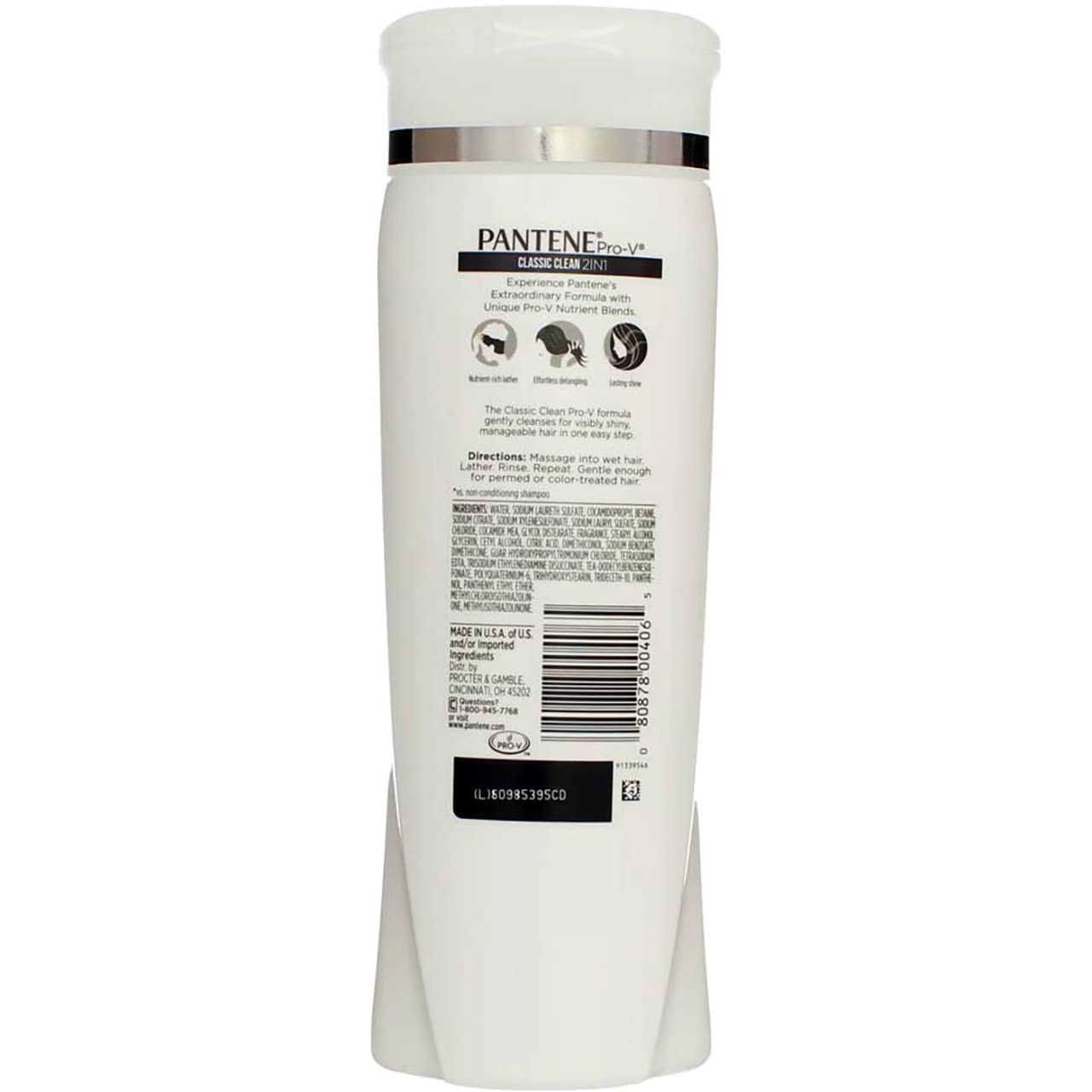 Pantene 2 in 1 Shampoo & Conditioner – Classic Clean | Pro-V Formula