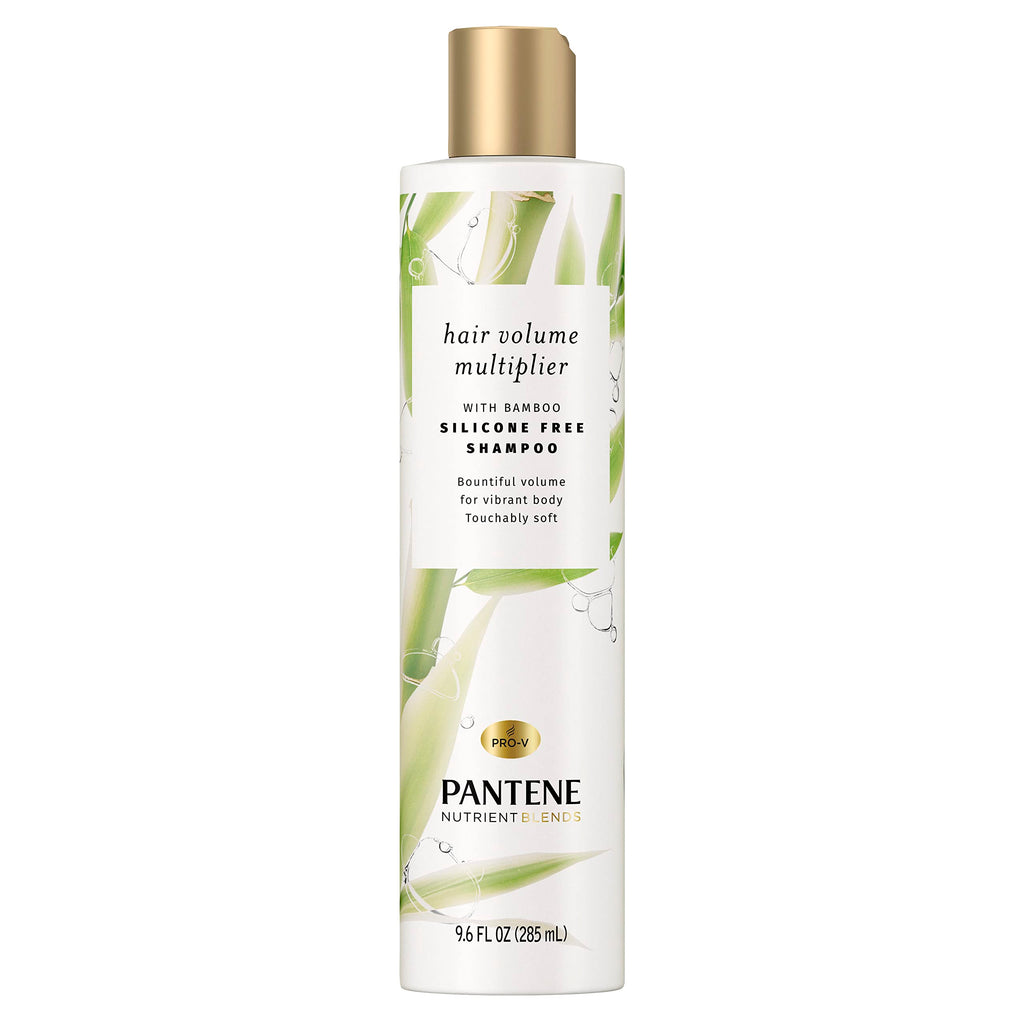 Pantene Volumizing Shampoo with Bamboo – 4x9.6 oz