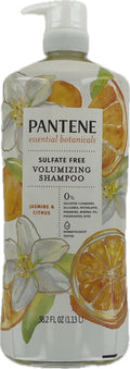 Pantene Essential Botanicals Jasmine & Citrus Shampoo – Volumizing, 38.2 oz