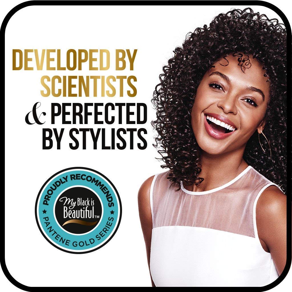 Pantene Gold Series Shampoo Moisture Boost – 9.1 oz Bottle (Pack of 2)
