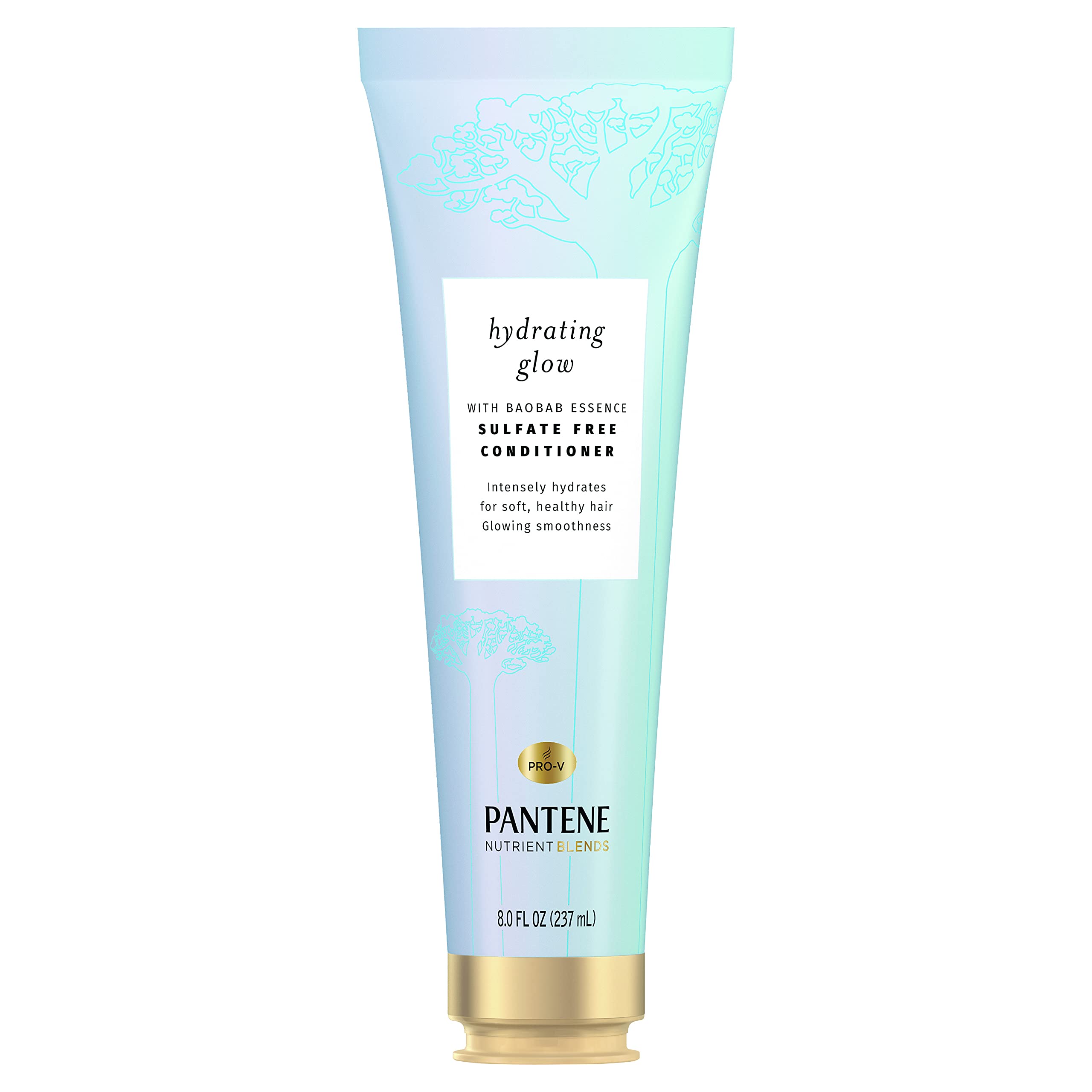 Pantene Sulfate-Free Conditioner with Baobab Essence | Hydrates Dry Hair, Color Safe 8 oz