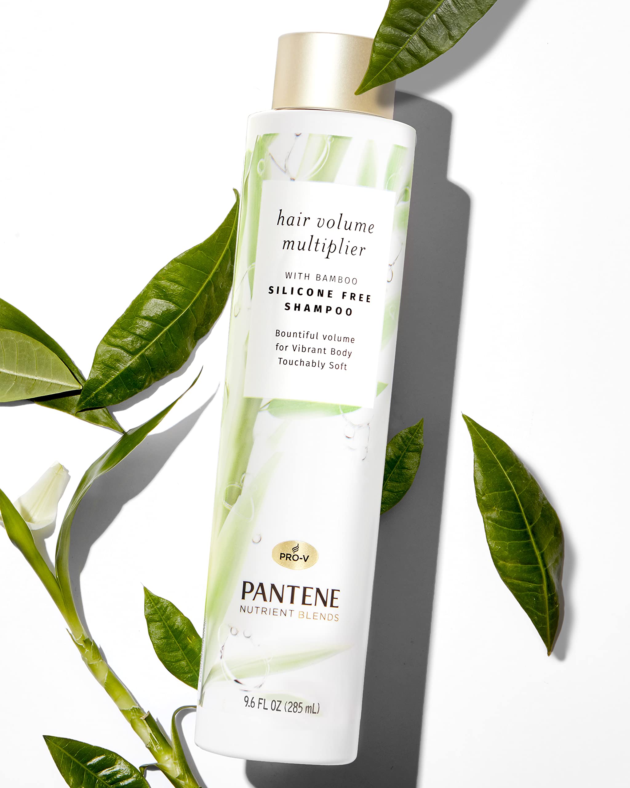 Pantene Volumizing Shampoo with Bamboo – 4x9.6 oz