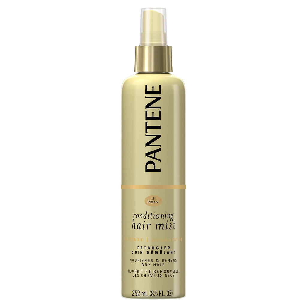 Pantene Pro-V Nutrient Boost Moisture Conditioning Mist Detangler – Lightweight Leave-In Hydration
