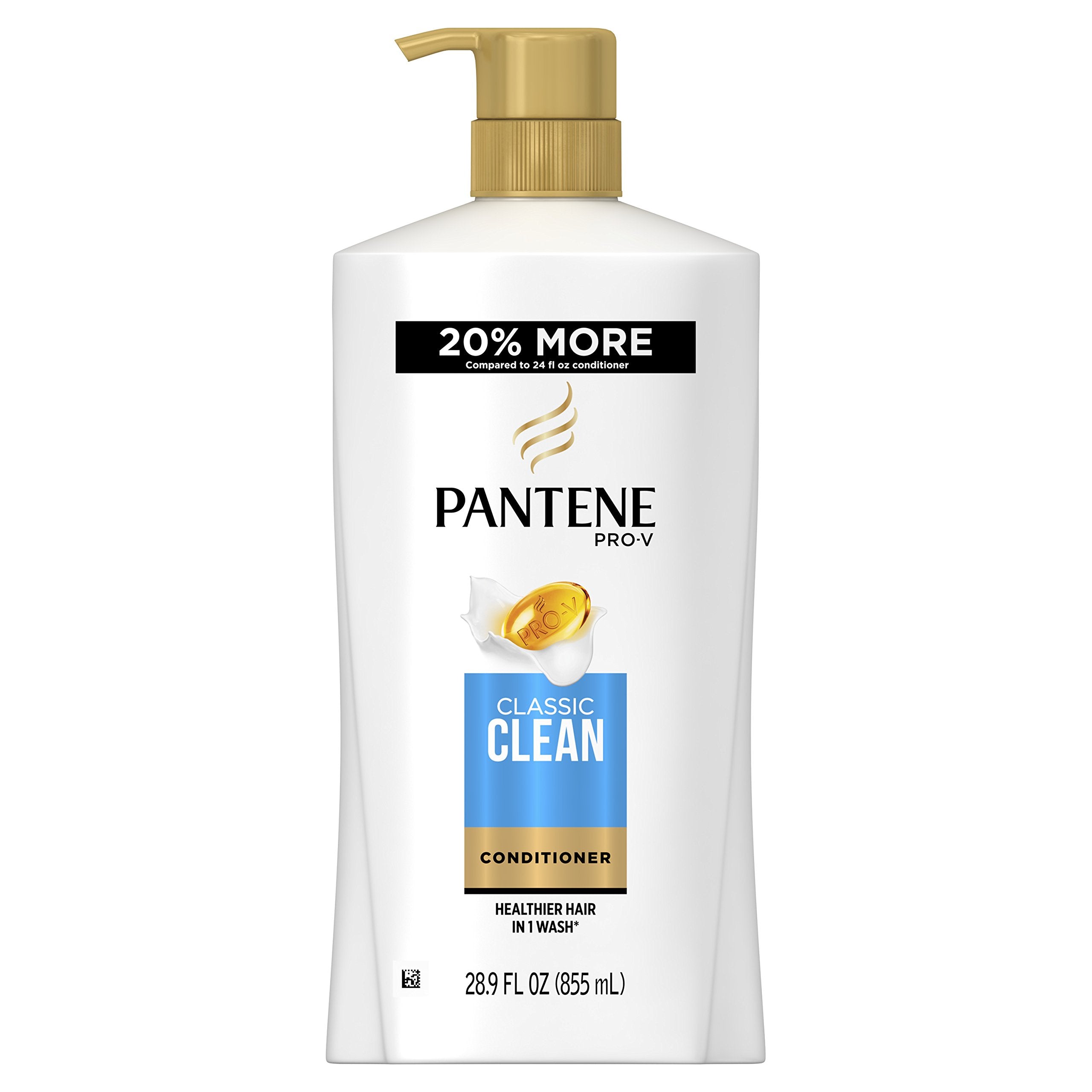 Pantene Pro-V Classic Clean Conditioner – 28.9 fl oz | Gentle Daily Hydration for All Hair Types