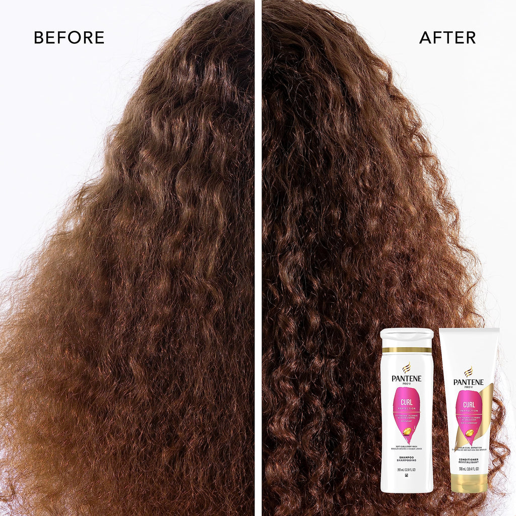 Pantene PRO-V Curl Perfection Shampoo – Hydrated, Defined Curls 17.9oz