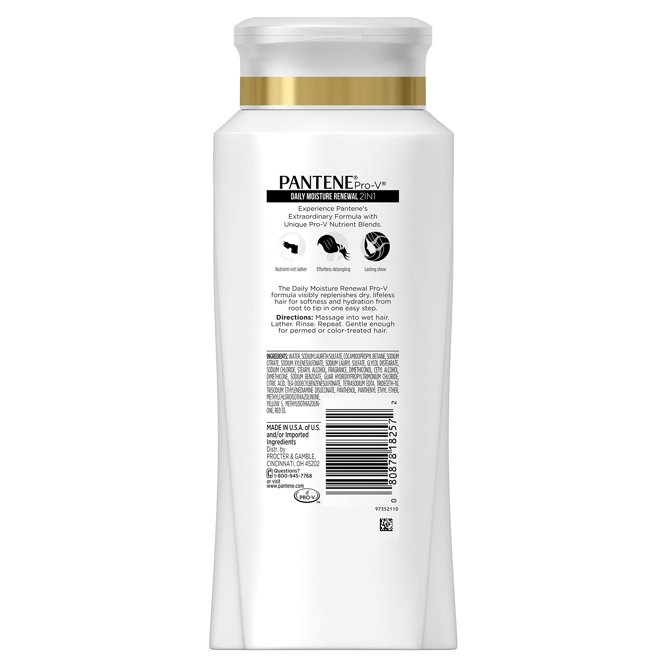 Pantene Pro-V Daily Moisture Renewal 2-in-1 Shampoo & Conditioner